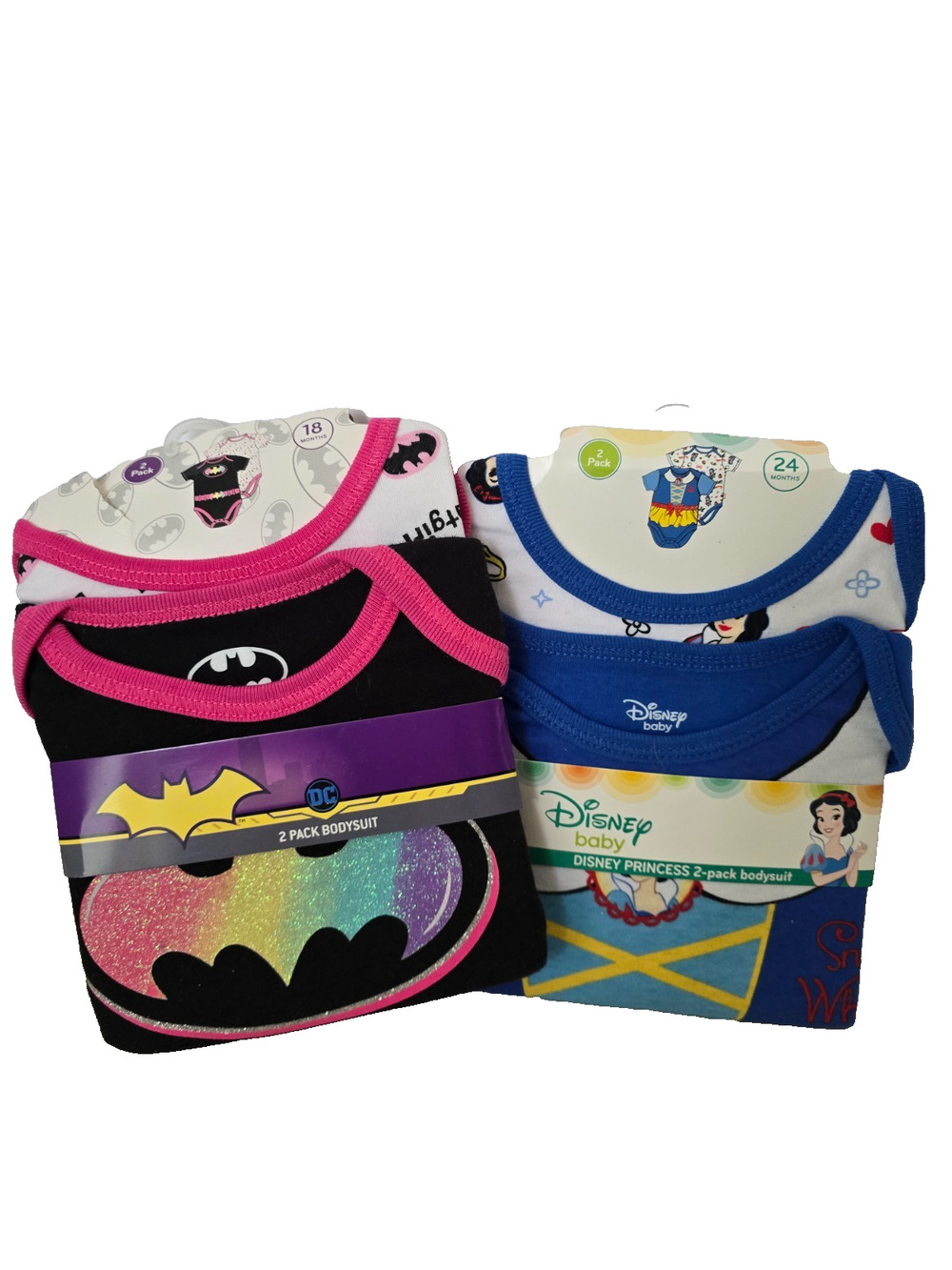 Disney Batgirl Sz 18 months Disney Princess Sz 24 month 4 pc